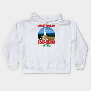 Cape Otway Lighthouse Victoria Australia Kids Hoodie